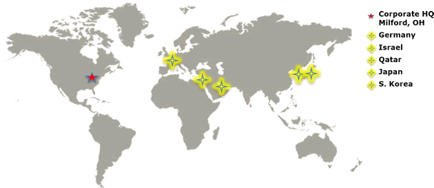 Global Logistics & Support Map